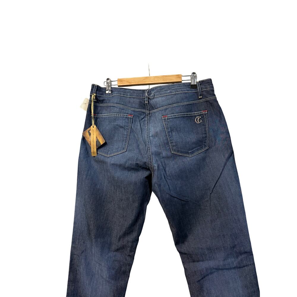 CJ by Cookie Johnson Faith Straight denim jeans washed blue Sz 34 silky vtg - Picture 7 of 12